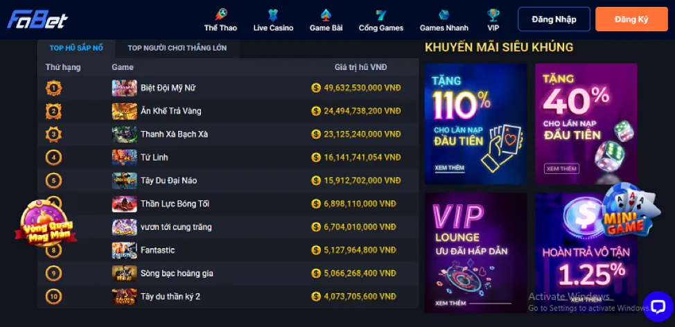 Hỗ trợ khách hàng VIP 42vn win